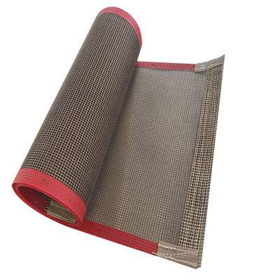 खरीदें एज सुदृढीकरण के साथ प्लास्टिक PTFE मेष कन्वेयर बेल्ट online manufacture