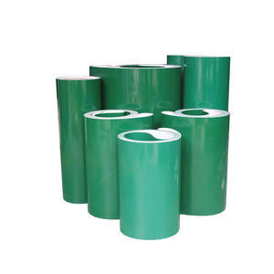 खरीदें 3प्लाई फूड ग्रेड ब्लू पीवीसी पीयू प्लेन कन्वेयर बेल्ट online manufacture
