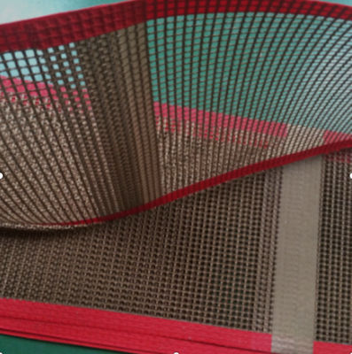 खरीदें बुलनोज़ संयुक्त PTFE मेष कन्वेयर बेल्ट हीट प्रतिरोधी online manufacture