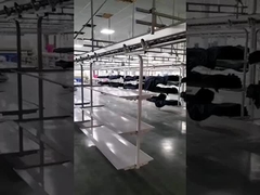 स्टेनलेस स्टील वस्त्र कार्यशाला वर्गीकृत भंडारण बहुस्तरीय