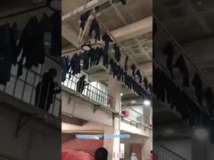 कार्यशाला एसएस बुद्धिमान भंडारण वस्त्र लटकन प्रणाली अंतरिक्ष की बचत